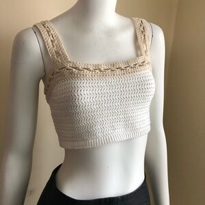 House of Harlow 1960 Cloud Dancer Tank Summer Sand Size S